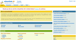 Desktop Screenshot of eclassifieds4u.com